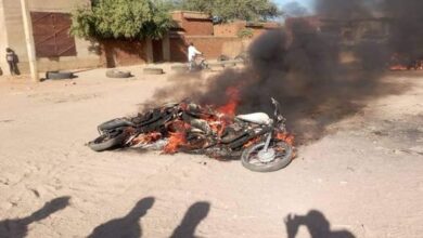 شمال دارفور تحرق درجات نارية لهذا السبب