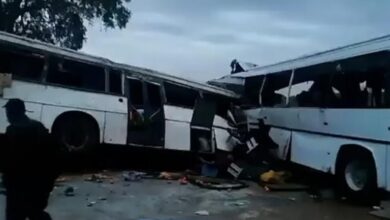 مصرع "40" قتيلاً نتيجة تصادم حافلتين