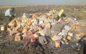 إبادة سلع وملابس بقيمة مليارات .. إليك التفاصيل .. الحوادث